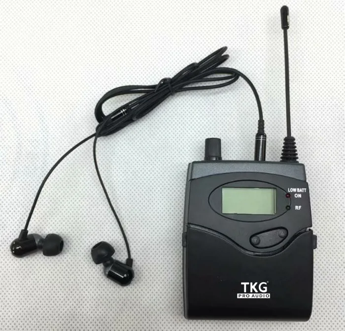 TKG Mono Ear Monitoring System in-ear IEM SR2050 Professional UHF Wireless 8 Receivers in ear monitor system for band drummer TKG Mono Ear Monitoring System in-ear IEM SR2050 Professional UHF Wireless 8 Receivers in ear monitor system for band drummer
