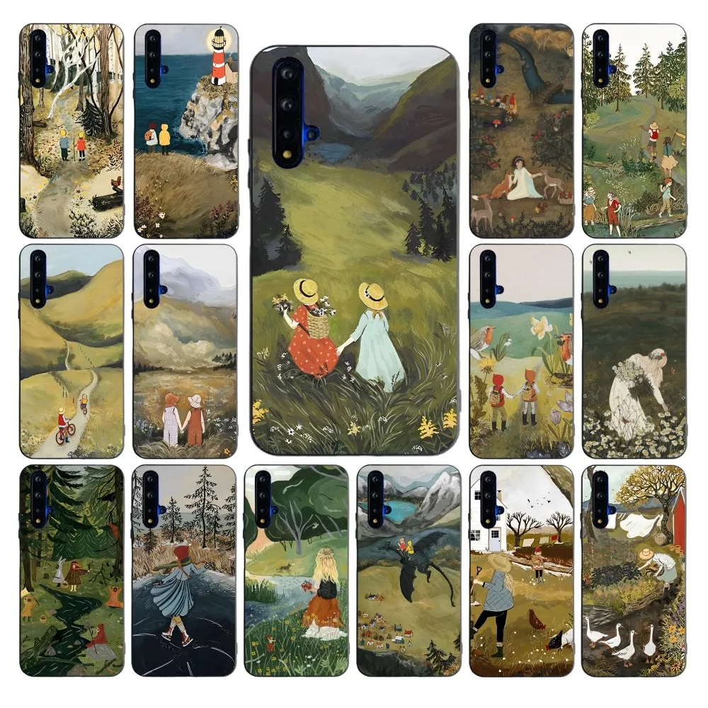Cartoon Scenery Girl Phone Case For Huawei Mate 10 20 30 40 50 lite pro Nova 3 3i 5 6 SE 7 pro 7SE
Cartoon Scenery Girl Phone Case For Huawei Mate 10 20 30 40 50 lite pro Nova 3 3i 5 6 SE 7 pro 7SE