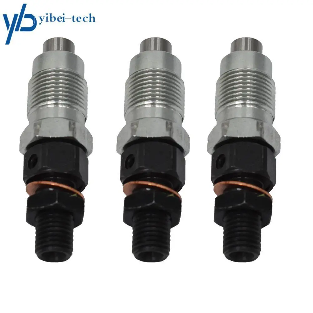 3 × топливные инжекторы, подходящие для двигателя Kubota D722 D782 D902 16001-53002/H1600-53000
3 × топливные инжекторы, подходящие для двигателя Kubota D722 D782 D902 16001-53002/H1600-53000