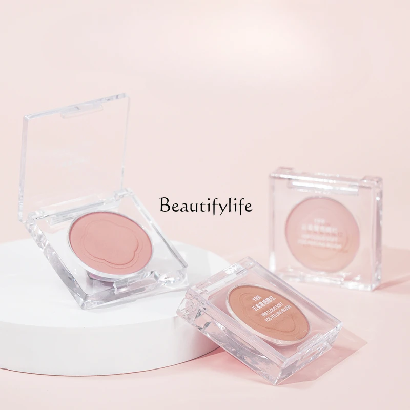 

Monochrome Cloud Mist Blush Highlight Brightening Color Rendering Long-Lasting Natural Delicate Vitality Female Student Rouge