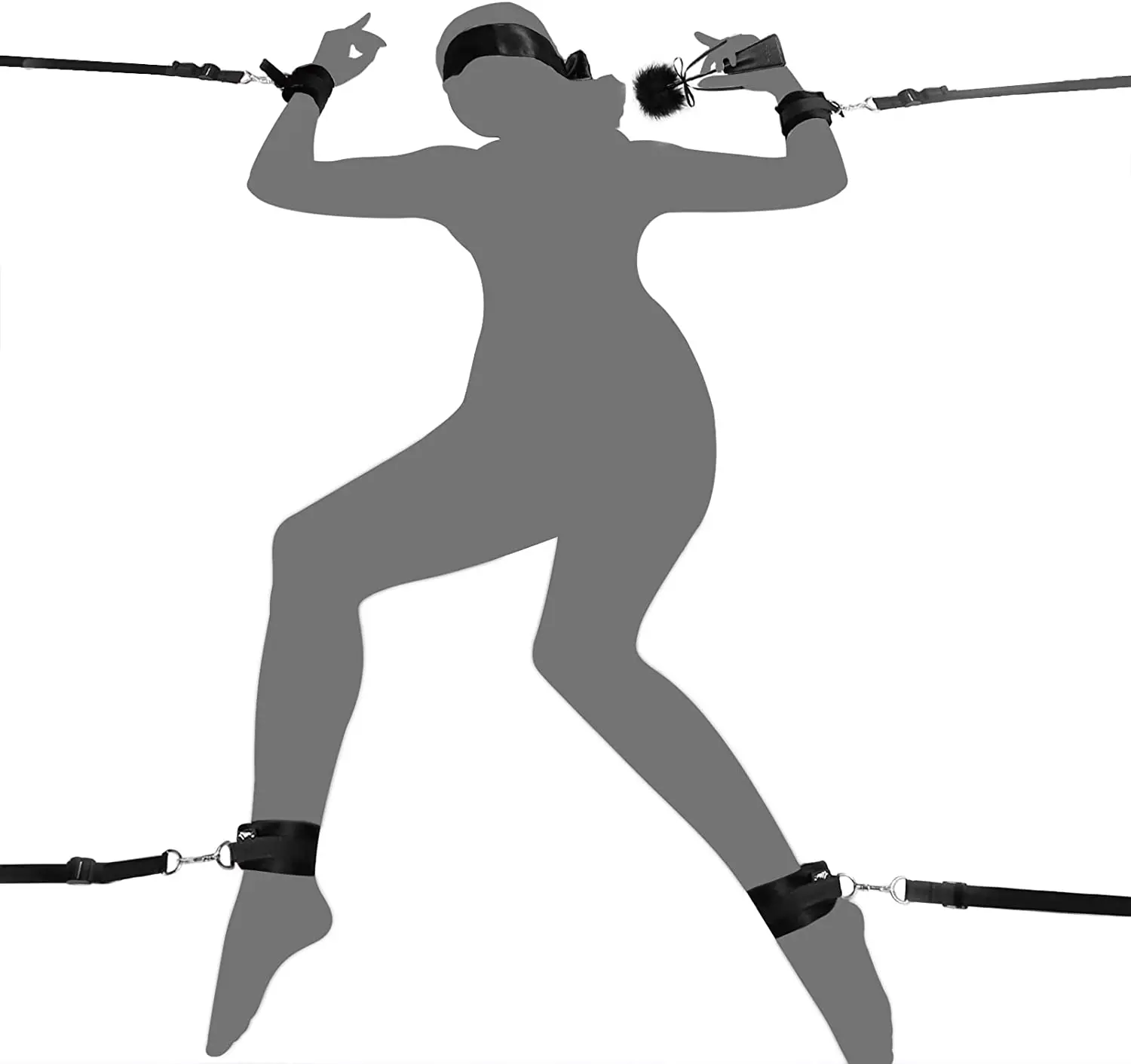 Bdsm Bed Bandages Restraints Handcuffs Open Leg Bdsm Bondage Set Ankle Cuffs Rope Strap Adult Fetish Sex Toys for Woman Couples Bdsm Bed Bandages Restraints Handcuffs Open Leg Bdsm Bondage Set Ankle Cuffs Rope Strap Adult Fetish Sex Toys for Woman Couples