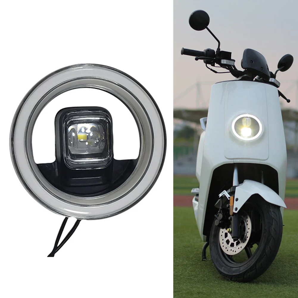 EBike Front Light Lamp Electric Bike Colorful LED Headlight Electric Motorcycle 160x160MM Outdoor Cycling Equipment Bicycle Part
EBike Front Light Lamp Electric Bike Colorful LED Headlight Electric Motorcycle 160x160MM Outdoor Cycling Equipment Bicycle Part