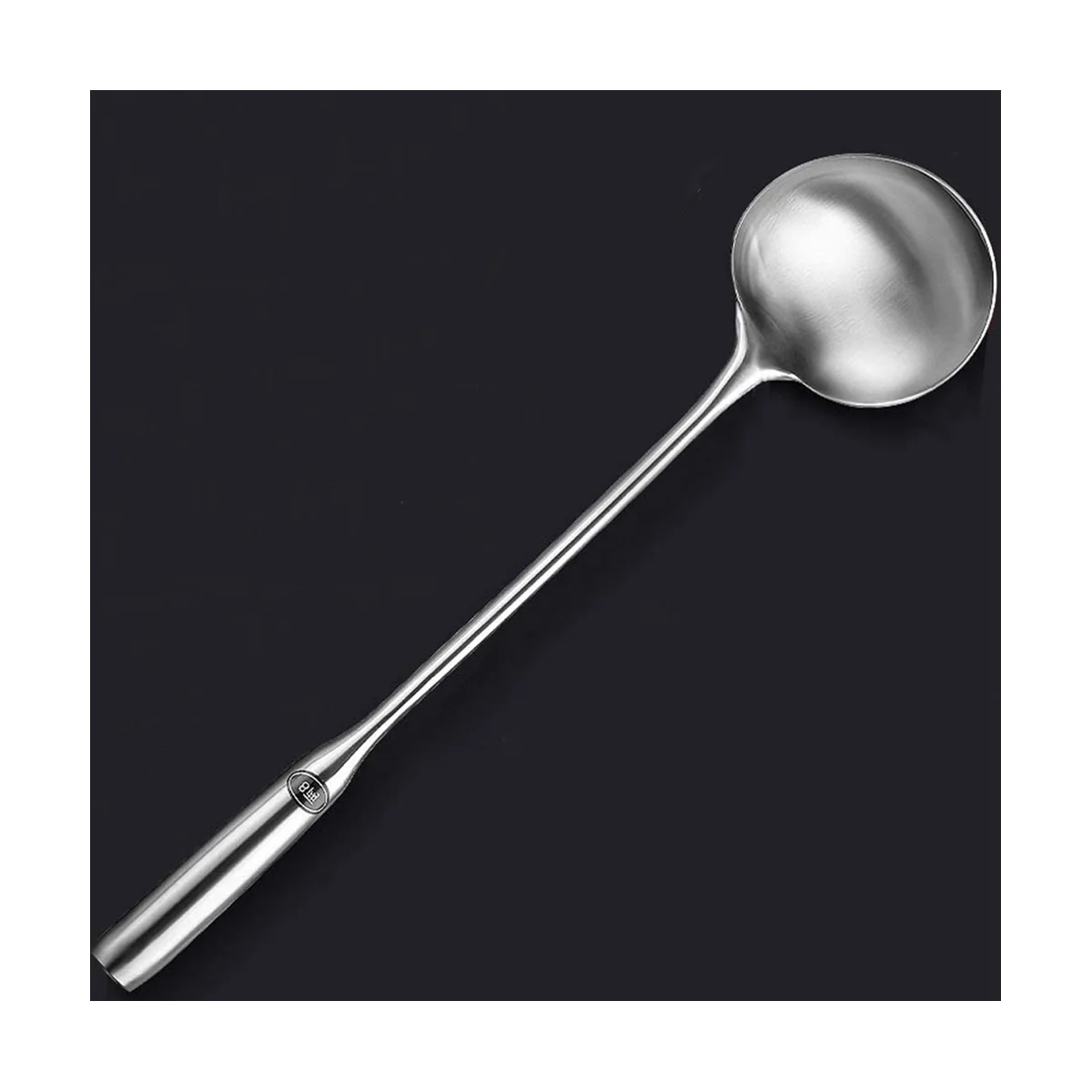 

Soup Ladle, Wok Spatula,the Longer Handle Shovel Spoon Rustproof, Heat Resistance, Integral Forming Durable Stainless