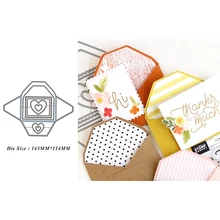 New Cutting Dies Love Envelope Border Frame Photo Album Scrapbooking Crafts DIY Stencils Decoration Embossing Folder Card Making
New Cutting Dies Love Envelope Border Frame Photo Album Scrapbooking Crafts DIY Stencils Decoration Embossing Folder Card Making