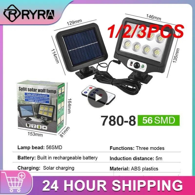 1/2/3PCS Solar LED Light Outdoor Waterproof Lighting Street Light Porch Wall Lamp PIR Motion Sensor Solar Spotlight for Garden
1/2/3PCS Solar LED Light Outdoor Waterproof Lighting Street Light Porch Wall Lamp PIR Motion Sensor Solar Spotlight for Garden