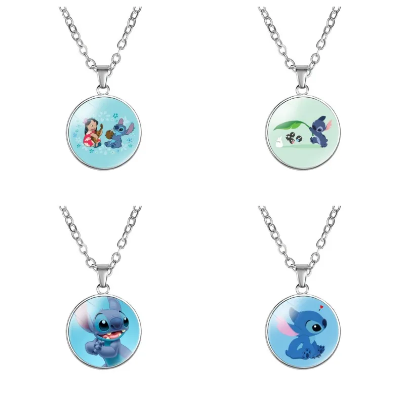 New Disney Cartoon Necklace Stitch Theme Trendy Necklace Lilo&Stitch Student Fashion Decoration Children's Birthday Gifts 1 Pcs
New Disney Cartoon Necklace Stitch Theme Trendy Necklace Lilo&Stitch Student Fashion Decoration Children's Birthday Gifts 1 Pcs