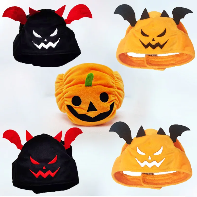 

Funny Cat Dog Pumpkin Hat Halloween Pet Bat Hat Costume Headdress Puppy Dog Cosplay Costume Kitten Easter Cute Party Decoration