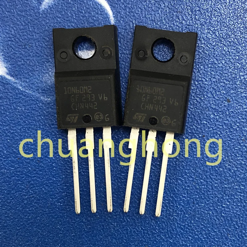 

1Pcs/Lot Power Triode 10N60M2 10A 600V New field effect transistor TO-220F STF10N60M2