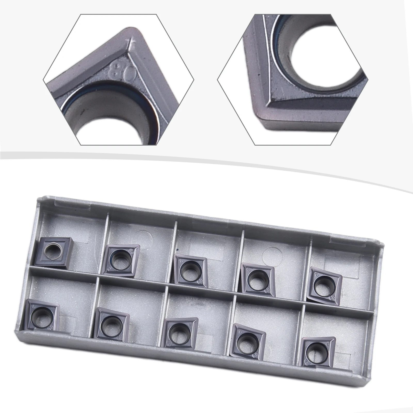 Carbide Insert Index Carbide Insert Internal Milling Cutter 10pcs CCMT09T308-SM IC907 Milling Cutter Turning Blade
Carbide Insert Index Carbide Insert Internal Milling Cutter 10pcs CCMT09T308-SM IC907 Milling Cutter Turning Blade