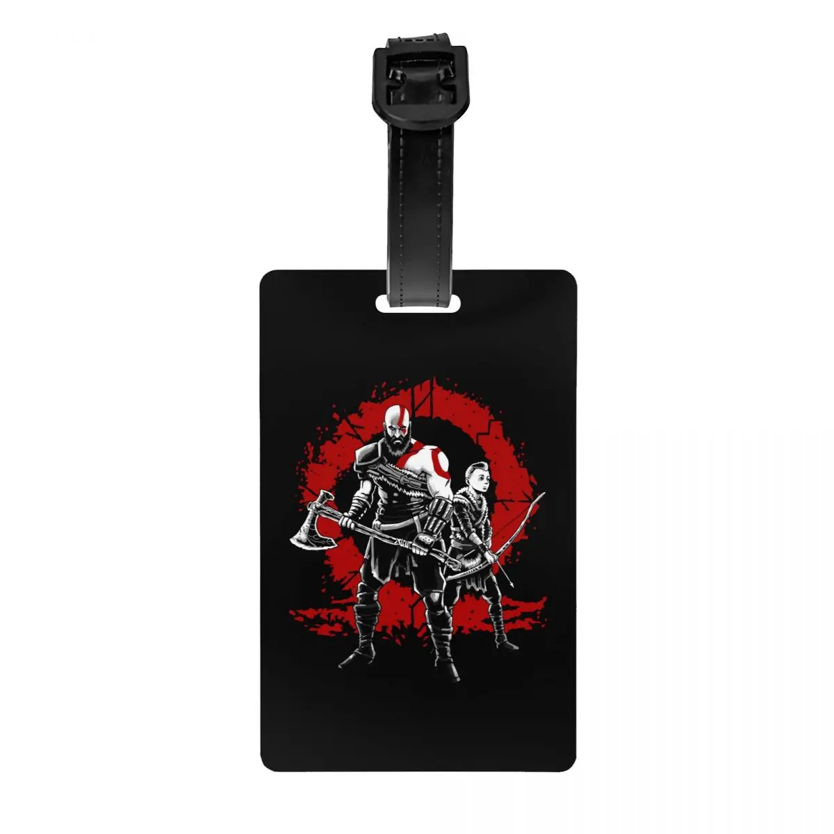 God Of War Viking Myth Luggage Tag for Travel Suitcase Privacy Cover Name ID Card
God Of War Viking Myth Luggage Tag for Travel Suitcase Privacy Cover Name ID Card