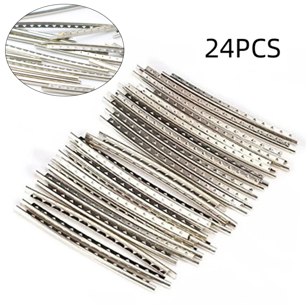 24 Pcs Bass Frets Wire Fingerboard Cupronickel Wires Width 2.9mm Fret Wire For Electric Bass Guitar Parts & Accessories
24 Pcs Bass Frets Wire Fingerboard Cupronickel Wires Width 2.9mm Fret Wire For Electric Bass Guitar Parts & Accessories