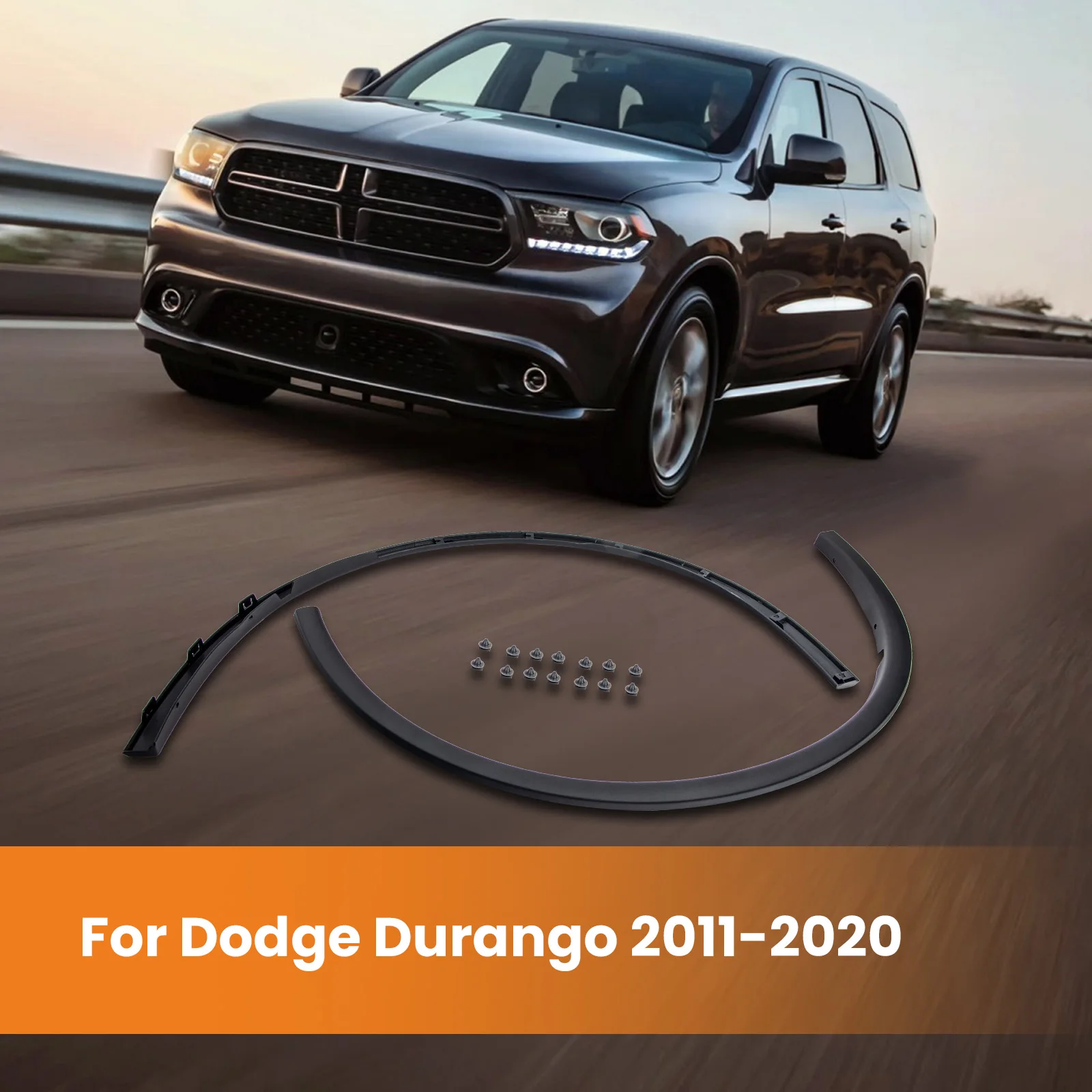 Переднее левое колесо открывания формовочного крыла Flares Trim для Dodge Durango 2002 2003-2020
Переднее левое колесо открывания формовочного крыла Flares Trim для Dodge Durango 2002 2003-2020
