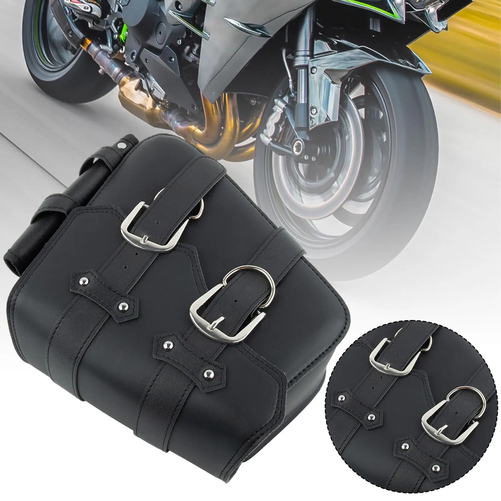 PU Left Saddlebag With Side Storage For Harley Sportster XL 883 1200 48 72 Polyurethane Leather + Metal Buckle
PU Left Saddlebag With Side Storage For Harley Sportster XL 883 1200 48 72 Polyurethane Leather + Metal Buckle