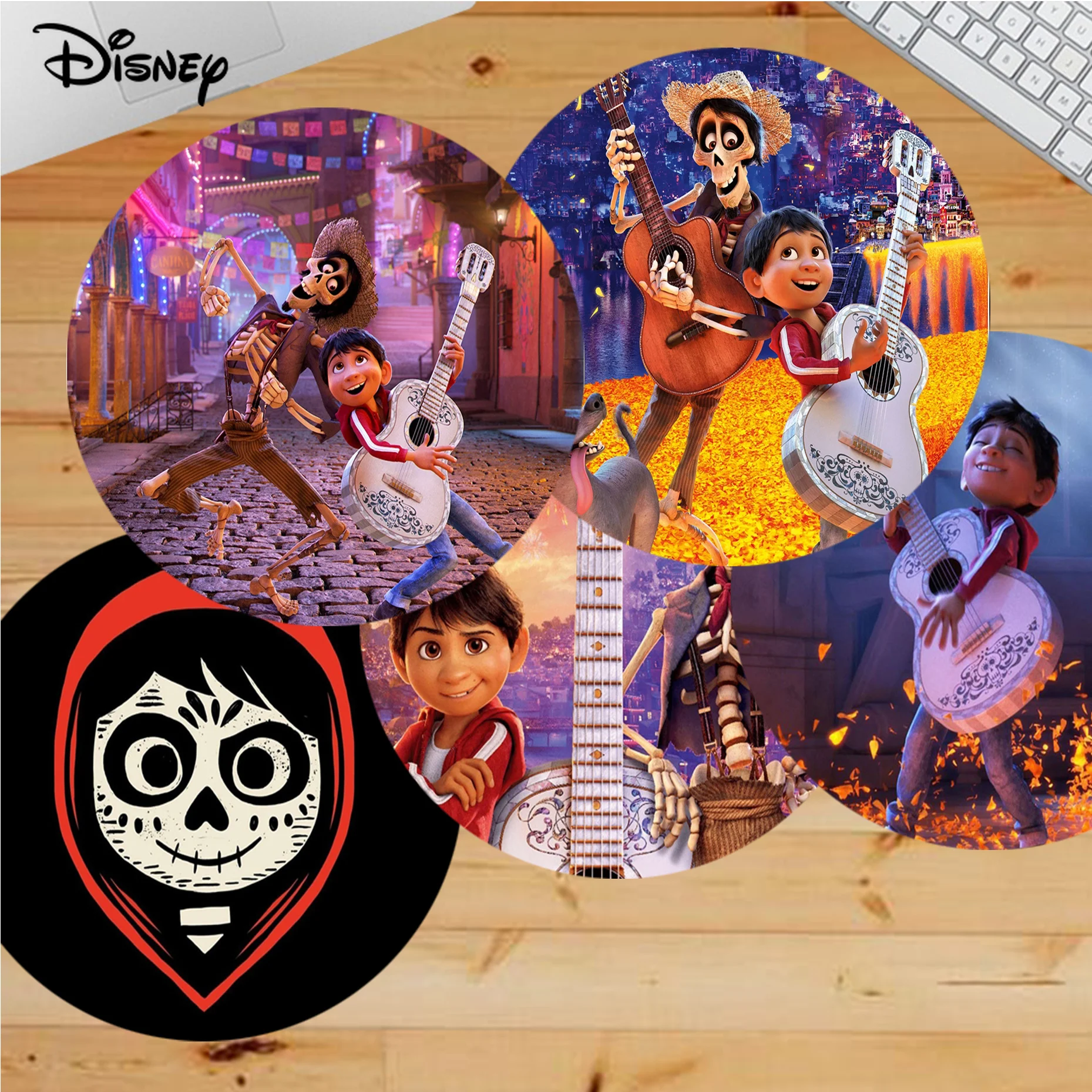 Disney Coco Movie Mousepad Non-slip Round Big Promotion Table Mat Student Mousepad Computer Keyboard for PC Gamer Mousemat
Disney Coco Movie Mousepad Non-slip Round Big Promotion Table Mat Student Mousepad Computer Keyboard for PC Gamer Mousemat