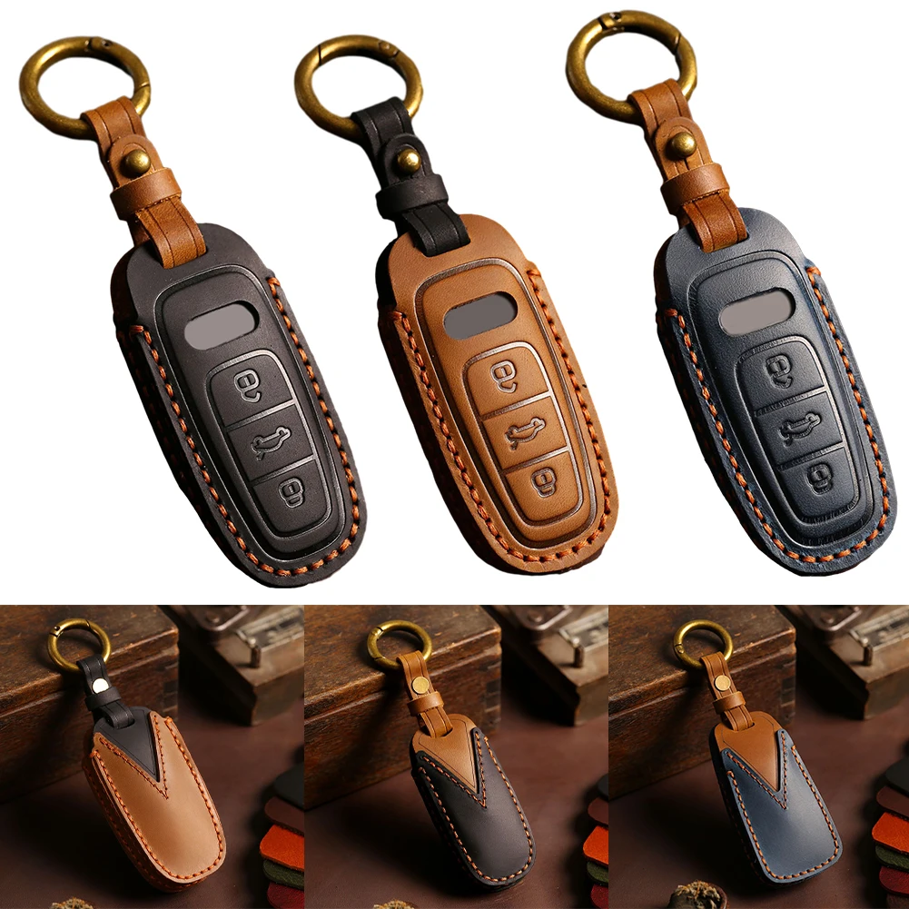Car Key Cover Case Keychain Fob Shell For Audi A3 A6 C8 A7 S7 A8 2018-2021 Key Protection Bag Auto Accessories
Car Key Cover Case Keychain Fob Shell For Audi A3 A6 C8 A7 S7 A8 2018-2021 Key Protection Bag Auto Accessories