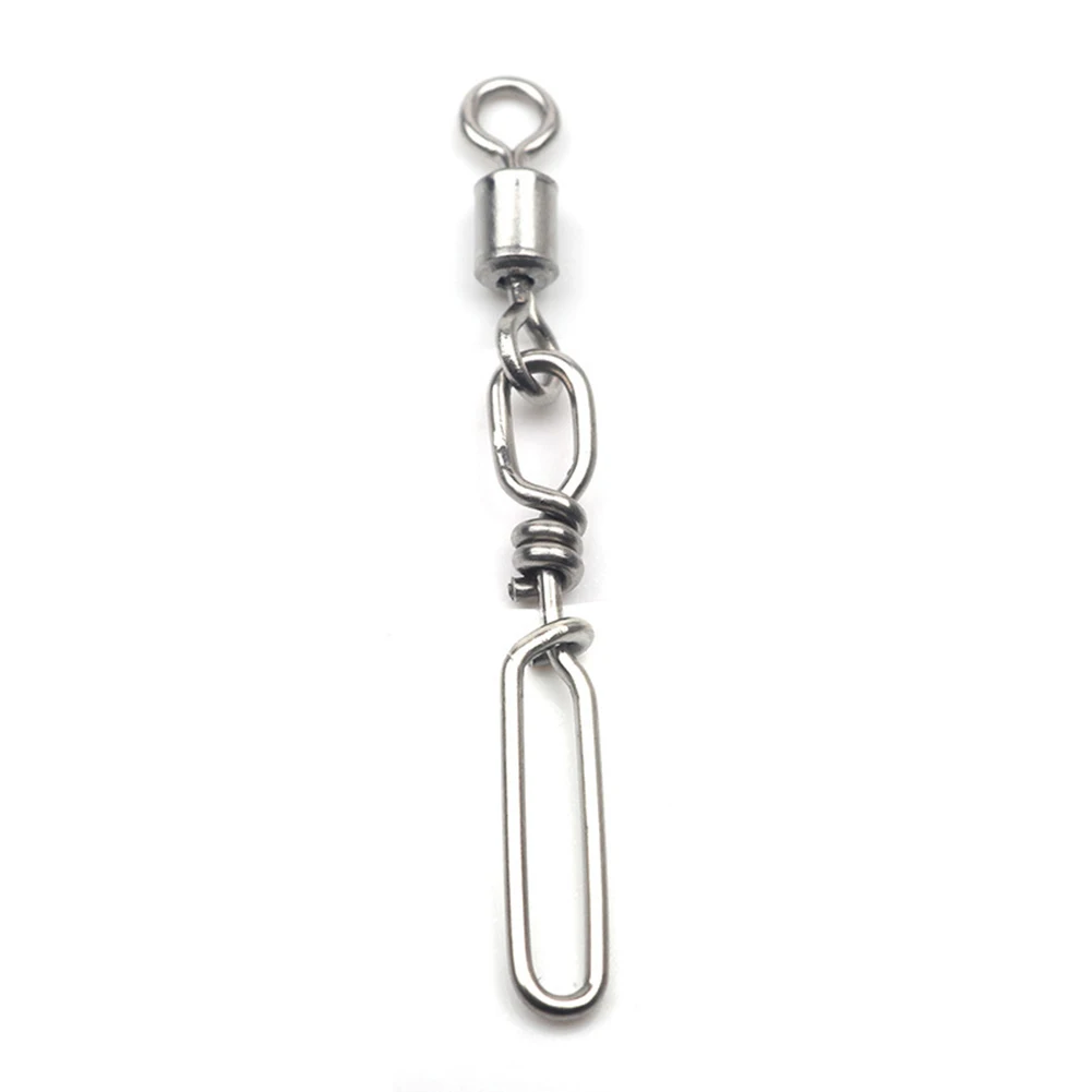 Fishing Swivels Snap Swivels Silver Stainless Steel Fishing Connector For Lure Fishing Pole Line Connecting Quick Snap
Fishing Swivels Snap Swivels Silver Stainless Steel Fishing Connector For Lure Fishing Pole Line Connecting Quick Snap