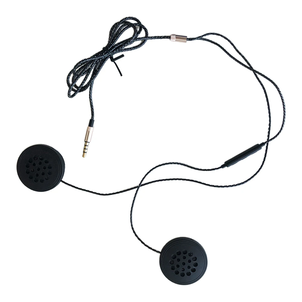 Motorcycle Headset Wired 3.5mm Stereo Helmet Headphone Speakers For Mobile Phone Windproof Sound Transmission
Motorcycle Headset Wired 3.5mm Stereo Helmet Headphone Speakers For Mobile Phone Windproof Sound Transmission