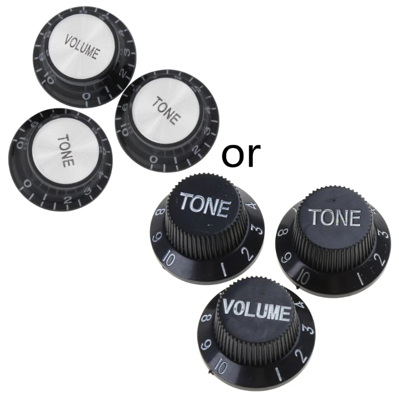 3 Pcs Top Hat Knob Volume Tone Control Knob Potentiometer Guitar Bass Parts E56D
3 Pcs Top Hat Knob Volume Tone Control Knob Potentiometer Guitar Bass Parts E56D