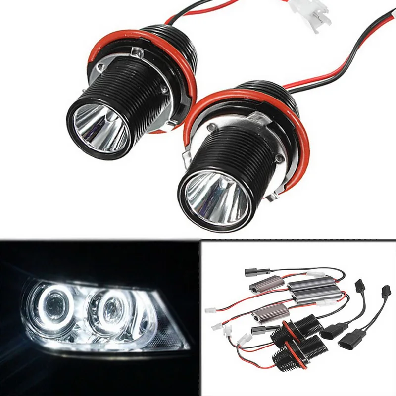 LED Angel Eye Halo Light Bulb 12V 7000K 2Pcs Accessories Black for BMW E39 E64 E60 E66 E87 X3 157 series
LED Angel Eye Halo Light Bulb 12V 7000K 2Pcs Accessories Black for BMW E39 E64 E60 E66 E87 X3 157 series
