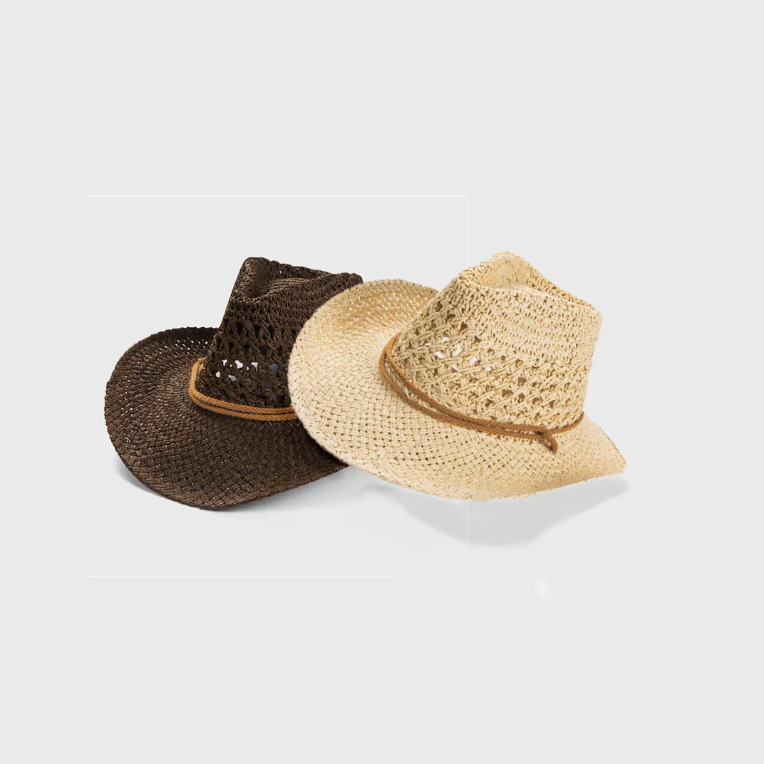 Summer Mens Ladies Straw Cowboy Hat Fedora Hand Made Beach Straw Sun Cap Party Outdoor Seaside Beach Hat Sunscreen Sunshade Hat
Summer Mens Ladies Straw Cowboy Hat Fedora Hand Made Beach Straw Sun Cap Party Outdoor Seaside Beach Hat Sunscreen Sunshade Hat