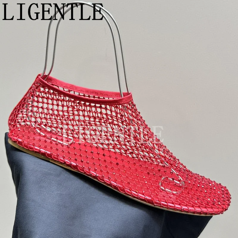 New Crystal Hollow Fishing Net Comfortable Flat Shoes Women Soft Loafers Spring Summer Lightweight Versatile Commuter Shoes 
New Crystal Hollow Fishing Net Comfortable Flat Shoes Women Soft Loafers Spring Summer Lightweight Versatile Commuter Shoes