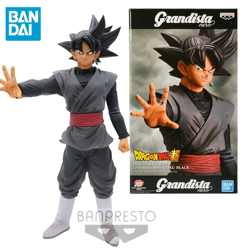 

Bandai Original Dragon Ball Black Goku Grandista Nero Zamasu Action Figures Anime Collection Model Figurines Super Saiyan Toys