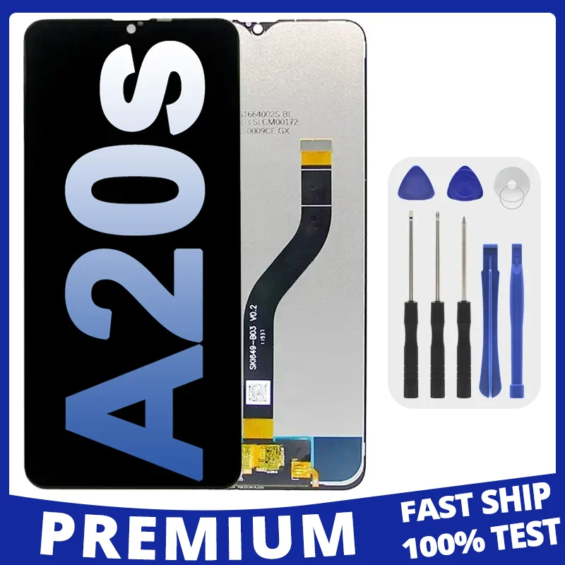 6.5" High Quality For Samsung Galaxy A20s A207F A2070 A207M LCD Display Touch Screen Replacement Digitizer Assembly
6.5" High Quality For Samsung Galaxy A20s A207F A2070 A207M LCD Display Touch Screen Replacement Digitizer Assembly