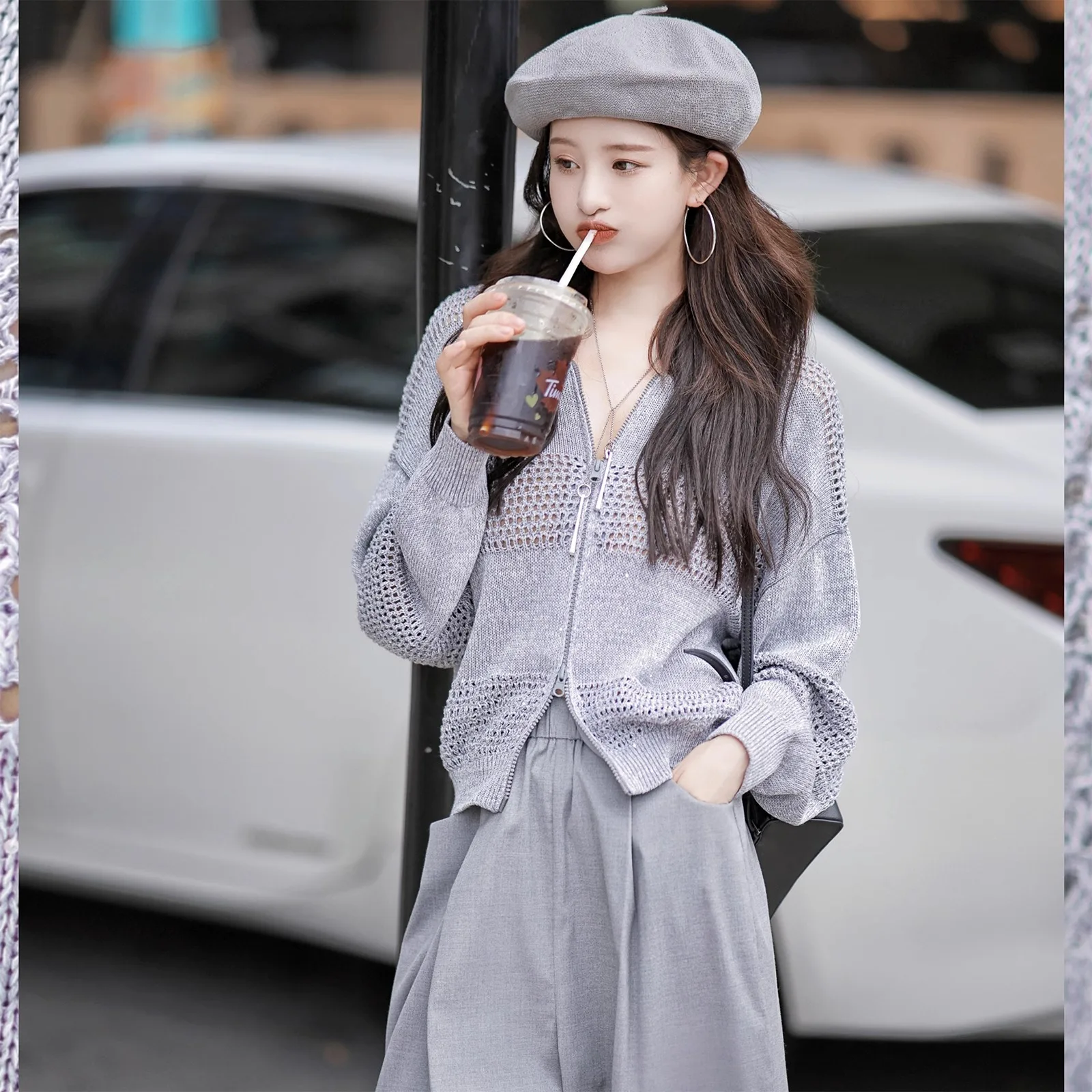 Knitted Comfortable Low-Profile Grey Long-Sleeve Pullover Knitted Sweater 2023 fashion women's Clothing
Knitted Comfortable Low-Profile Grey Long-Sleeve Pullover Knitted Sweater 2023 fashion women's Clothing