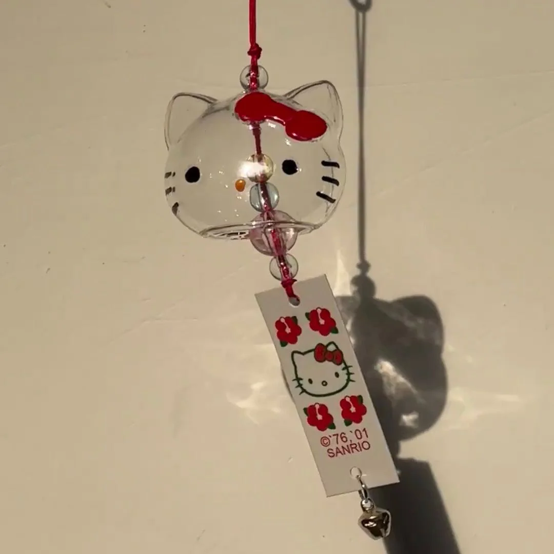Милая ветряная колокольчик Hello Kitty в японском стиле колокольчик ветра мини-автомобиль кулон подарок на день рождения аксессуары Аниме кавайная кукла Декор
Милая ветряная колокольчик Hello Kitty в японском стиле колокольчик ветра мини-автомобиль кулон подарок на день рождения аксессуары Аниме кавайная кукла Декор