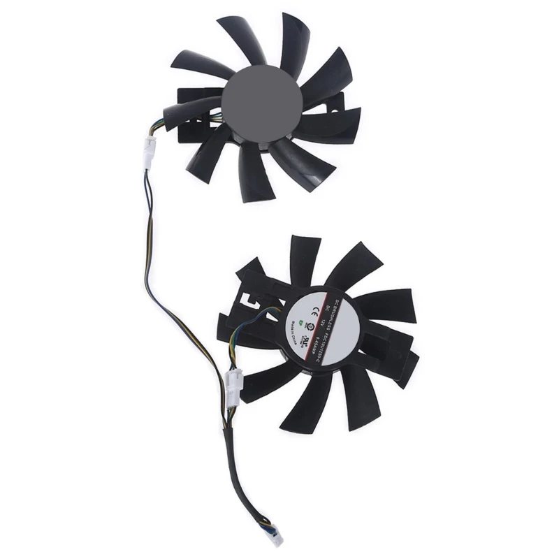 2pcs FDC10U12S9-C VGA Fan Graphics Card Cooling Fan for Dataland RX470 570 Cool Energy Ball Fan 4Pin 12V 0.45A Fan
2pcs FDC10U12S9-C VGA Fan Graphics Card Cooling Fan for Dataland RX470 570 Cool Energy Ball Fan 4Pin 12V 0.45A Fan