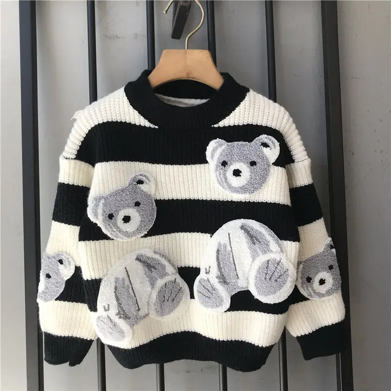 Children's Sweatshirts For Autumn Spring Cartoon Bear Kids Clothes Toddler Hooded Shirts Sport Tops Pullover Tops 4-12T
Children's Sweatshirts For Autumn Spring Cartoon Bear Kids Clothes Toddler Hooded Shirts Sport Tops Pullover Tops 4-12T