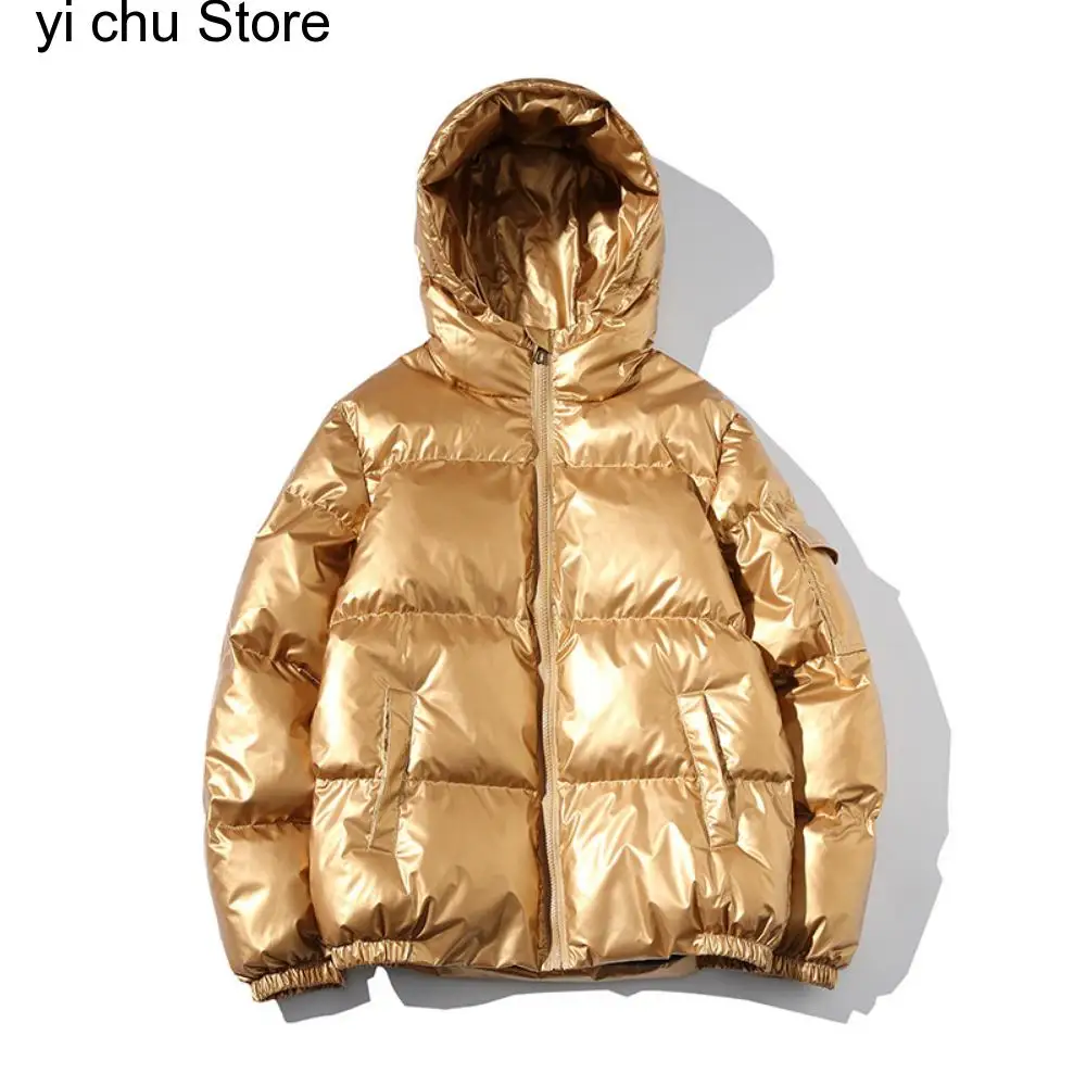 New Winter Men's Coat Men's Warm Parka Shiny Casual Jacket Warm Solid Color Bomber Jacket
New Winter Men's Coat Men's Warm Parka Shiny Casual Jacket Warm Solid Color Bomber Jacket