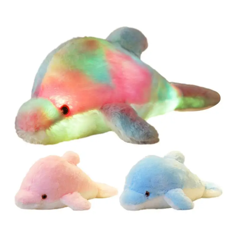 Glowing Dolphin Plush Stuffed Toy With LED Lights Colorful Glowing Toy Induction Glowing Stuffed Dolphin Toy For Adults Children
Glowing Dolphin Plush Stuffed Toy With LED Lights Colorful Glowing Toy Induction Glowing Stuffed Dolphin Toy For Adults Children
