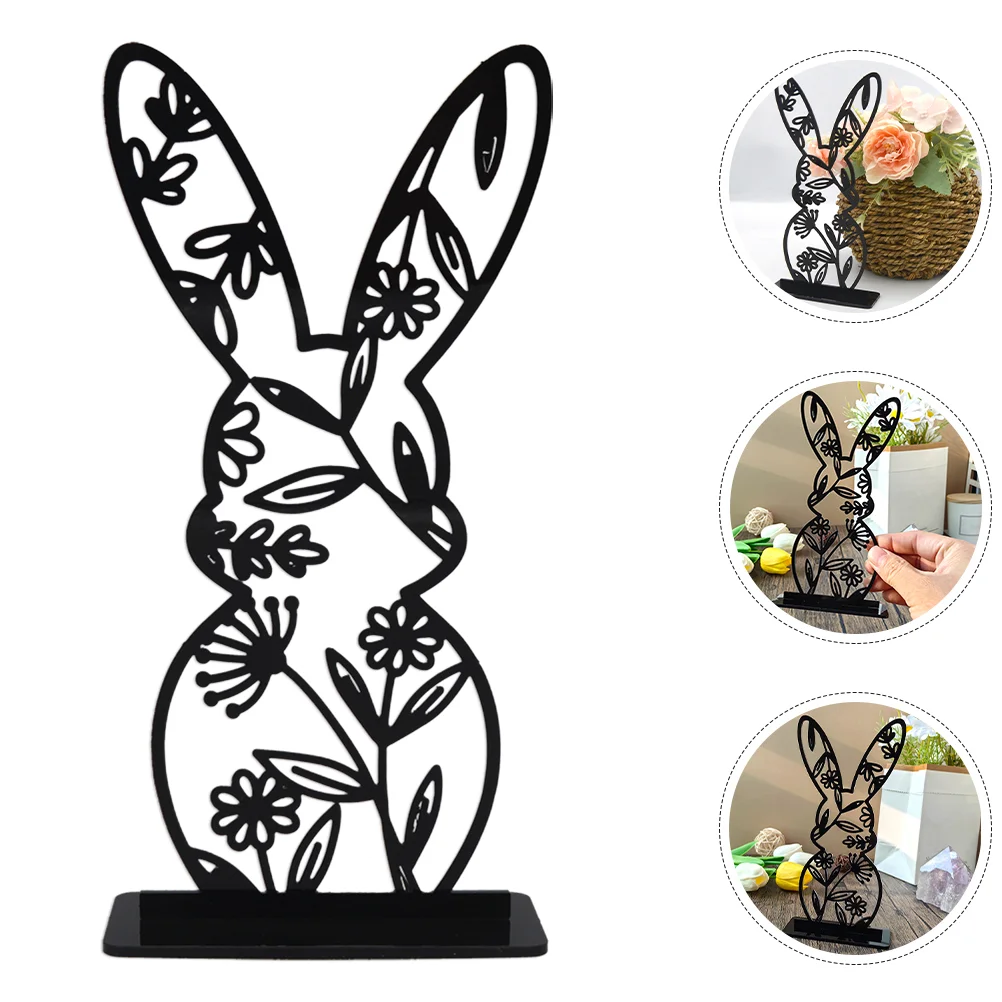 Easter Table Centerpiece Bunny Sign Dining Decor Household Decorations Acrylic Supplies Ornament Tabletop
Easter Table Centerpiece Bunny Sign Dining Decor Household Decorations Acrylic Supplies Ornament Tabletop