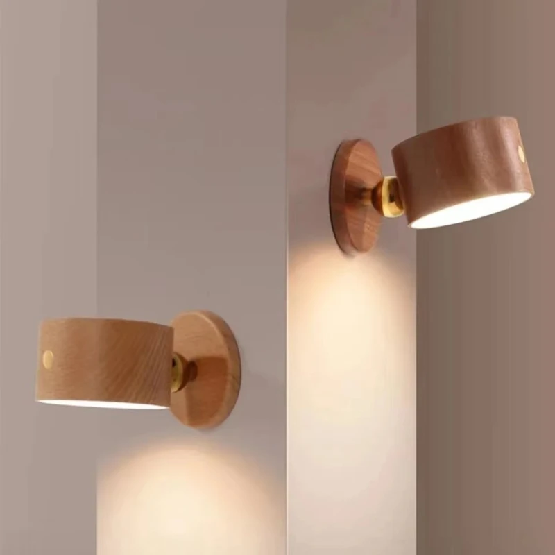 360 Rotate Wooden Wall Light Touch Dimming Control USB Rechargeable Eye Protection Lamp Bedside Table Bedroom Night Lamp
360 Rotate Wooden Wall Light Touch Dimming Control USB Rechargeable Eye Protection Lamp Bedside Table Bedroom Night Lamp