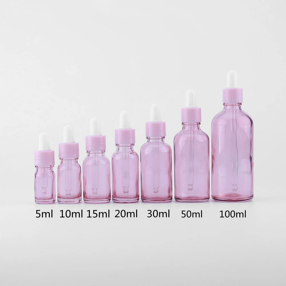 5ml 10ml 30ml 50ml 100ml Pink Glass Dropper Bottle Empty Cosmetic Packaging Container Vials Essential Oil Bottles
5ml 10ml 30ml 50ml 100ml Pink Glass Dropper Bottle Empty Cosmetic Packaging Container Vials Essential Oil Bottles