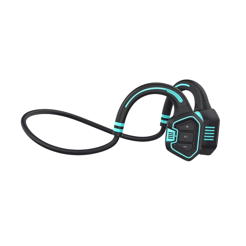 

Bone Conduction Headphones IP68 Waterproof Bluetooth 5.1 Open Ear Wireless Sports Headphones For Running Swimming