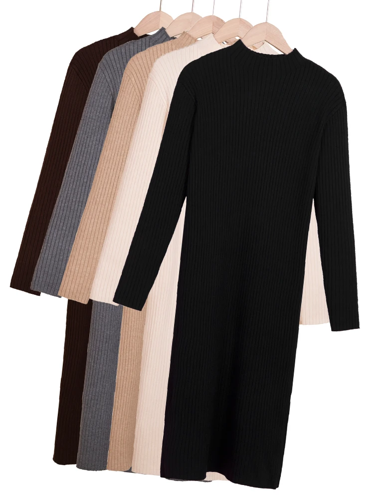 Black Dress 2024 Winter Knitted Sweater Clothes Robe Elegant Dresses for Women Clothing Korean Fashion Tight Woman Casual Ladies
Black Dress 2024 Winter Knitted Sweater Clothes Robe Elegant Dresses for Women Clothing Korean Fashion Tight Woman Casual Ladies