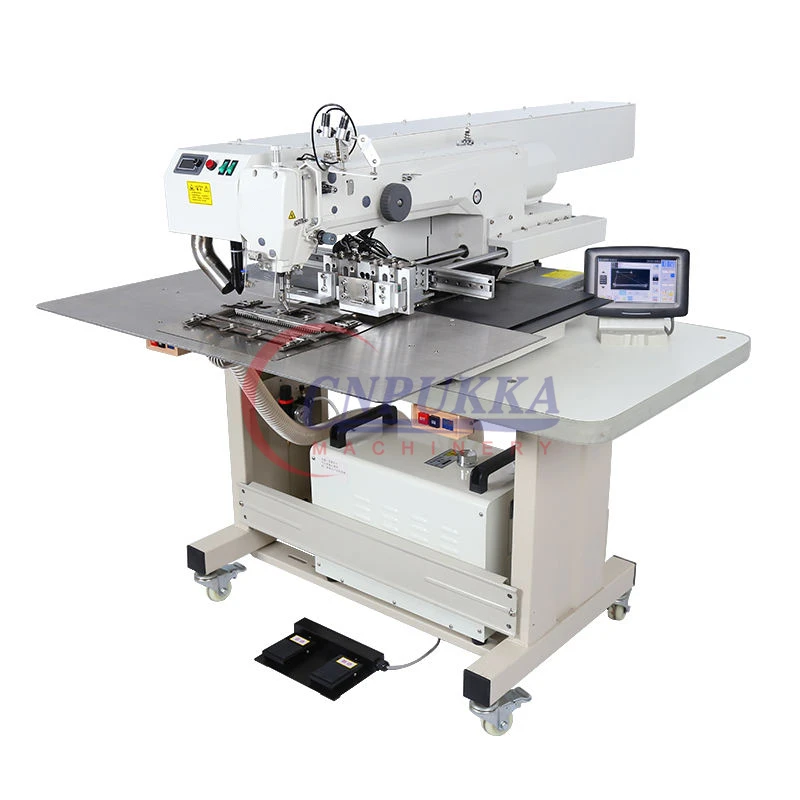 Full Automatic Welt Pocket Computer Pattern Industrial Sewing Machine for Sale
Full Automatic Welt Pocket Computer Pattern Industrial Sewing Machine for Sale