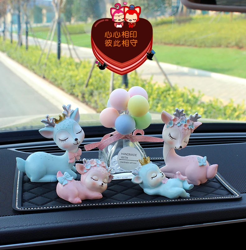Ping An Deer Car Decoration, Car Aromatherapy Seat, Creative Decorations, Desktop Decorations, Bedroom Decorations Ping An Deer Car Decoration, Car Aromatherapy Seat, Creative Decorations, Desktop Decorations, Bedroom Decorations