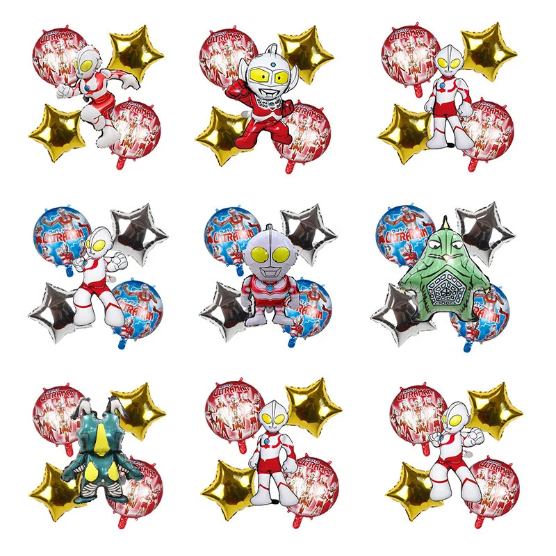 BANDAI Ultraman Balloons Children's birthday party Decoration accessories Inflatable toys aluminum film balloons
BANDAI Ultraman Balloons Children's birthday party Decoration accessories Inflatable toys aluminum film balloons