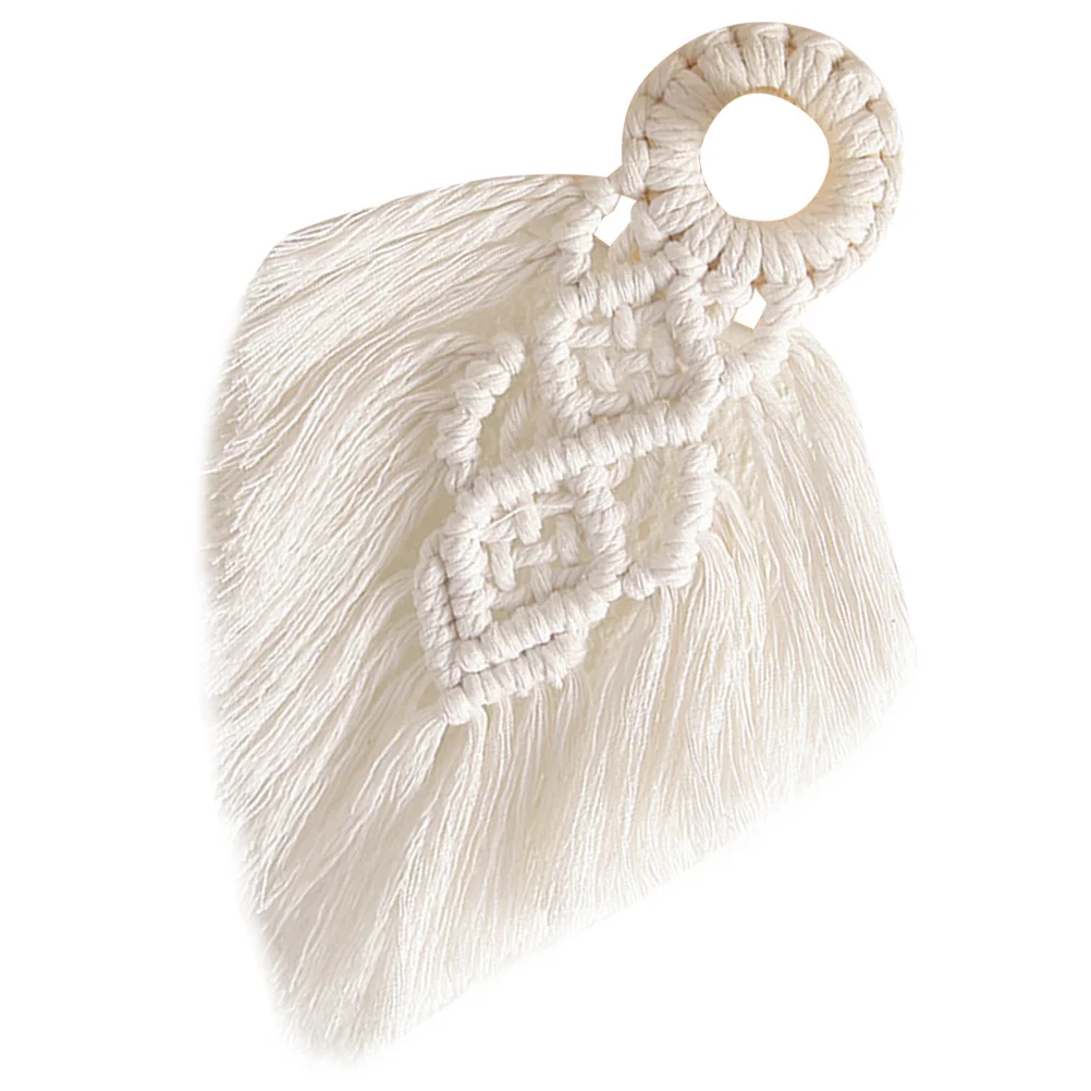 Decorative Tassel Tapestry Hanging Home Cotton Rope Accessories Macrame Wall Pendant Wooden Bohemia Style Fringe
Decorative Tassel Tapestry Hanging Home Cotton Rope Accessories Macrame Wall Pendant Wooden Bohemia Style Fringe