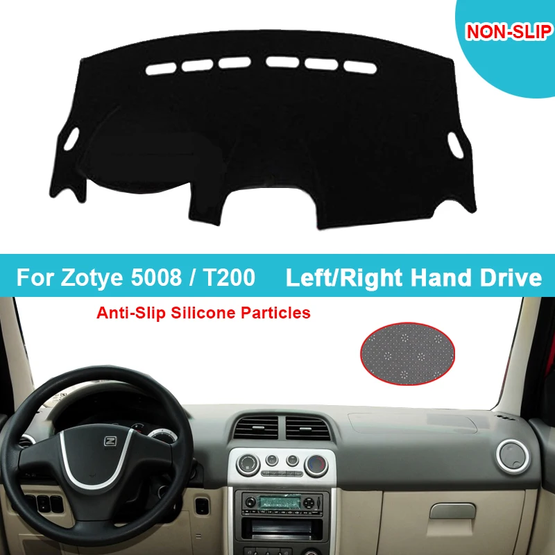 Car Auto Dashboard Cover Carpet For Zotye 5008 / T200 Flannel Suede Polyester Dashmat Rug Anti-sun Sun-shade Anti-UV Protector
Car Auto Dashboard Cover Carpet For Zotye 5008 / T200 Flannel Suede Polyester Dashmat Rug Anti-sun Sun-shade Anti-UV Protector