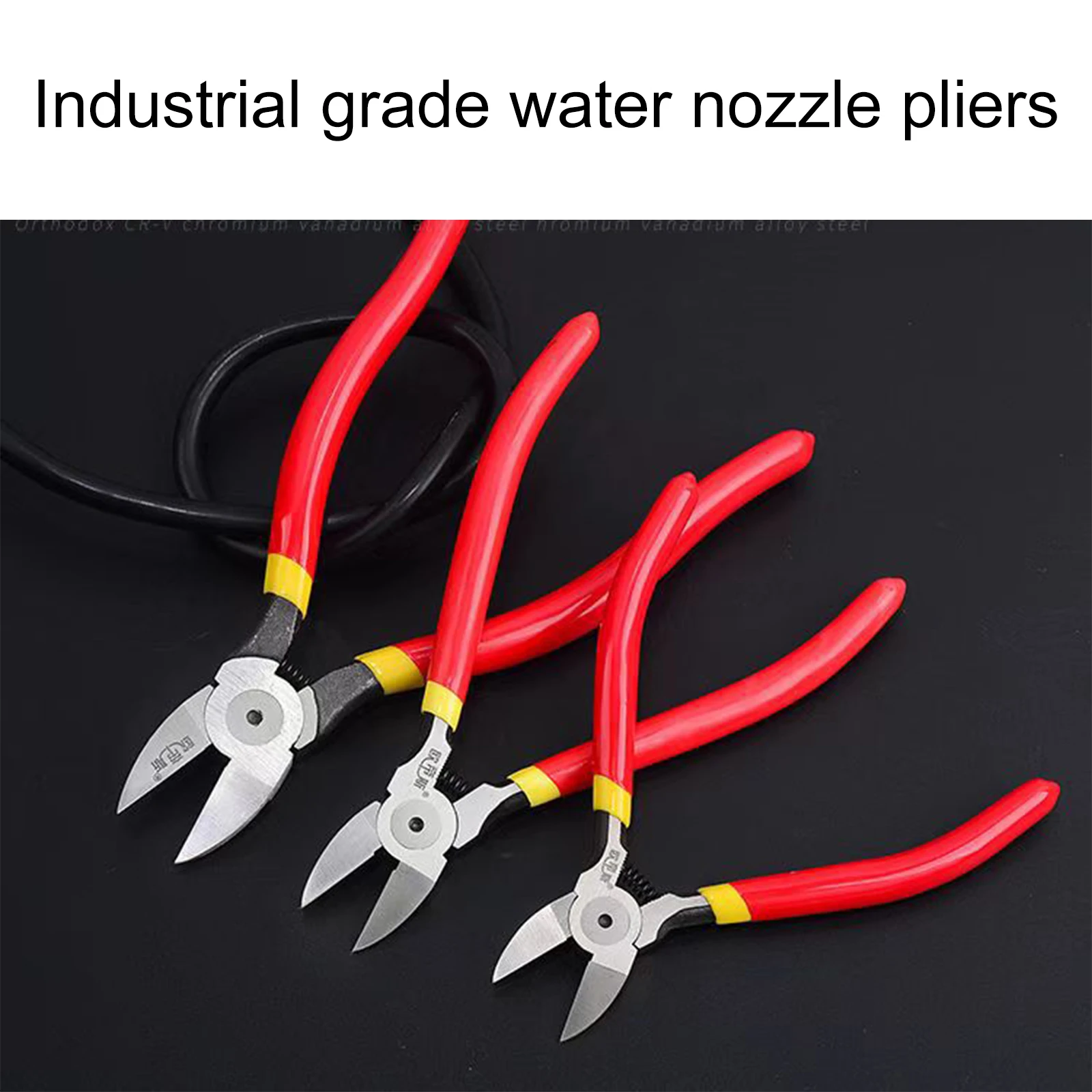 

5/6/8inch Diagonal Pliers Multi Functional Electrical Wire Cable Cutters Cutting Side Snips Flush Nipper Hand Tools