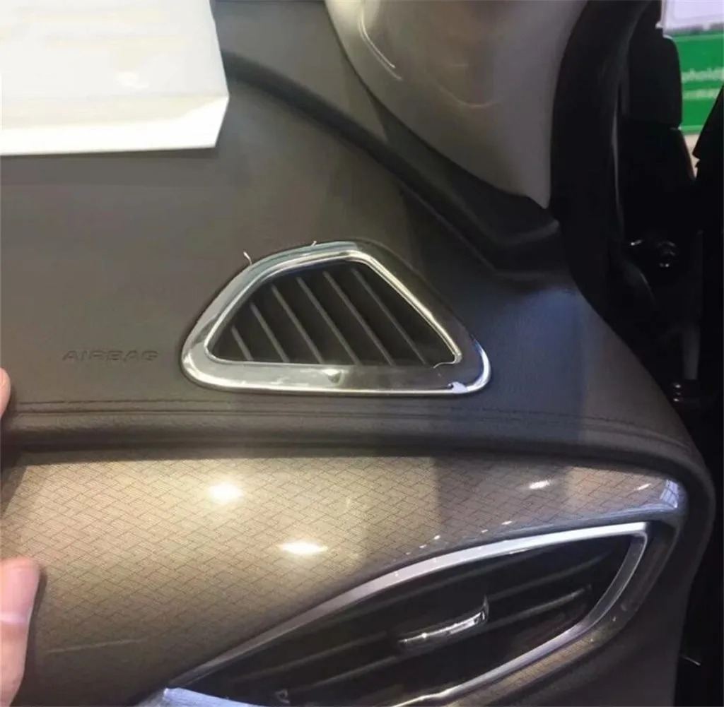 

Аксессуары для Buick Encore GX 2020 2021 2022 LHD Автомобильный боковой кондиционер вентиляционное отверстие для вентиляционного отверстия декоративная крышка внутренняя отделка