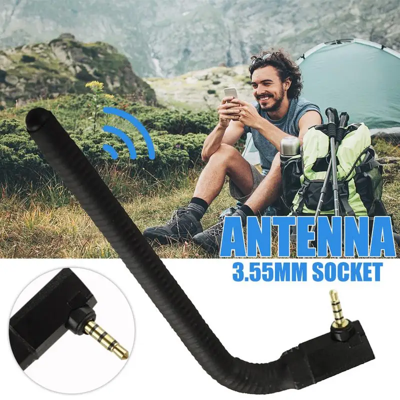 Universal L Plug 3.5mm Signal Booster For Mobile Phone 6dbi GPS TV Mobile Cell Phone Signal Amplifier Male Jack External Antenna
Universal L Plug 3.5mm Signal Booster For Mobile Phone 6dbi GPS TV Mobile Cell Phone Signal Amplifier Male Jack External Antenna