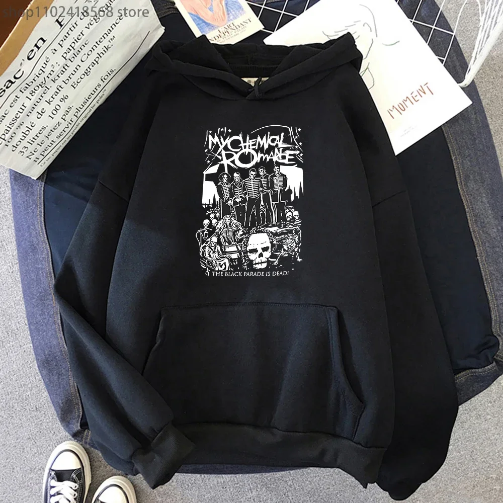 My Chemical Romance Hoodies Woemn Vintage Parade Punk Rock Band Sweatshirts Winter Fashion Tops Gothic Womens Clothing Hip Hop
My Chemical Romance Hoodies Woemn Vintage Parade Punk Rock Band Sweatshirts Winter Fashion Tops Gothic Womens Clothing Hip Hop