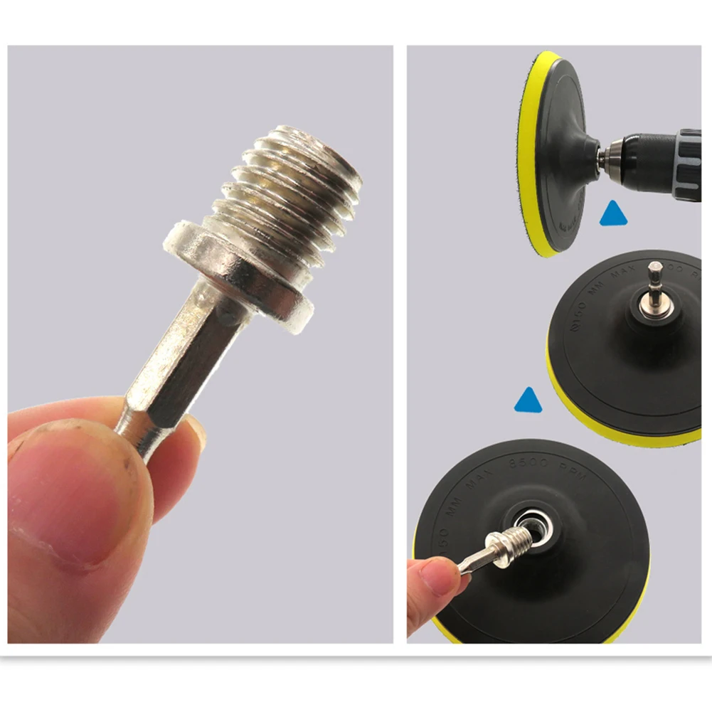 Brand new Hexagon connecting rod Polishing Disc Silver Adapter Connectin Drill Chuck M14 Hexagon Connecting Rod
Brand new Hexagon connecting rod Polishing Disc Silver Adapter Connectin Drill Chuck M14 Hexagon Connecting Rod