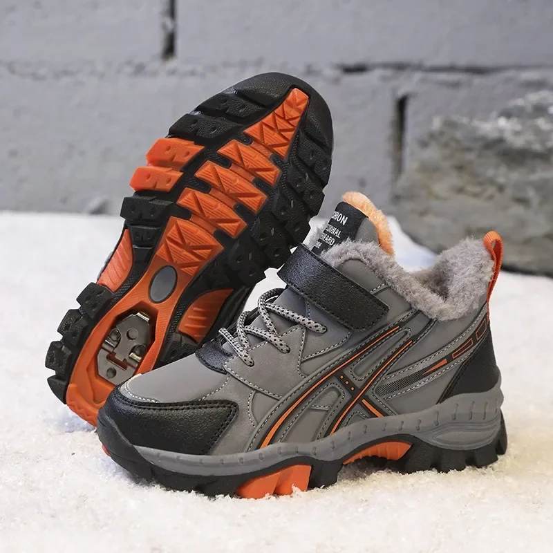 Fashion Winter Warm Kids Sneakers Climbing Outdoor Boots Plush Non-slip Casual Cotton Shoes New Children Walking Hiking Shoes
Fashion Winter Warm Kids Sneakers Climbing Outdoor Boots Plush Non-slip Casual Cotton Shoes New Children Walking Hiking Shoes
