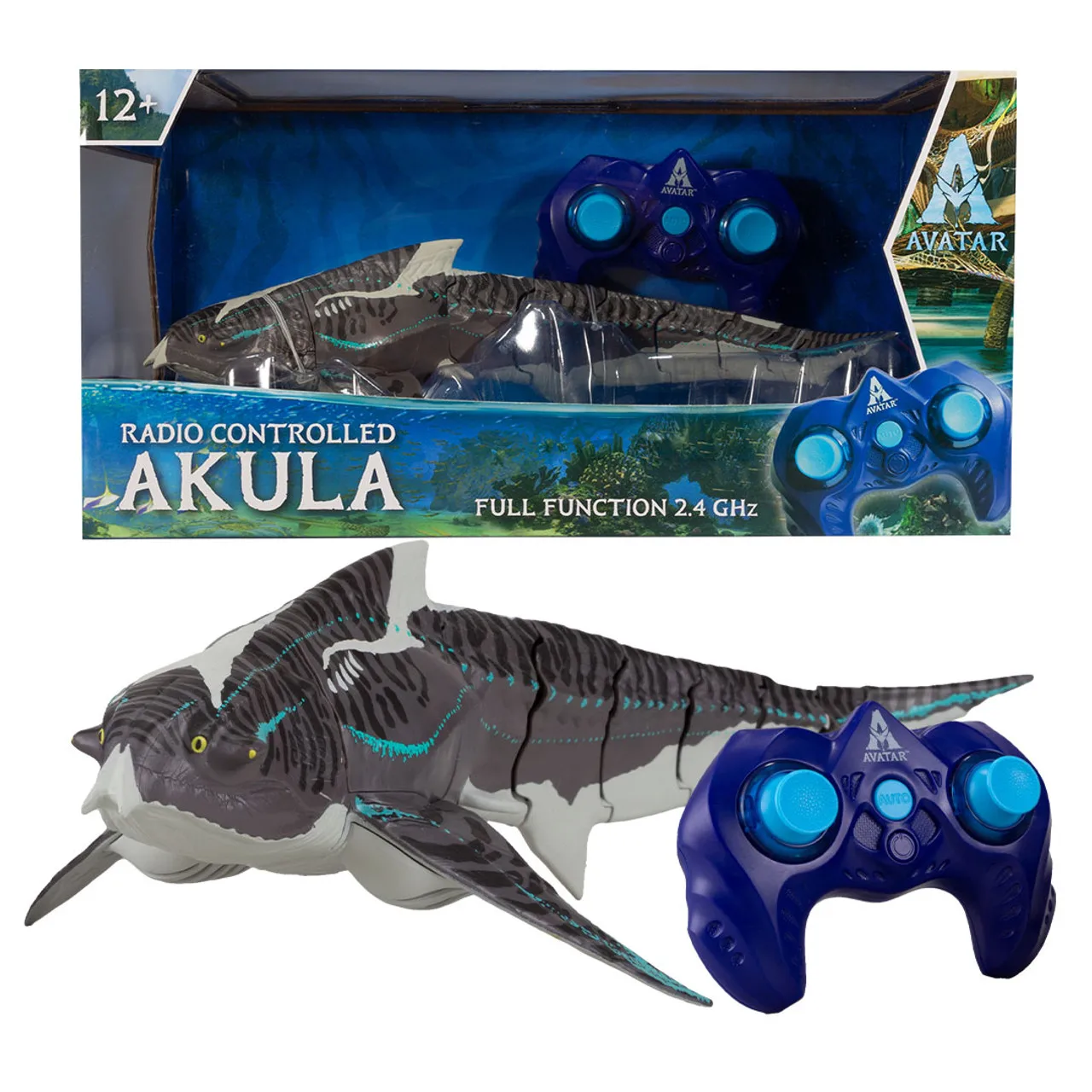 Akula RC (Аватар: путь воды), игрушки-фигурки Пандоры 14 дюймов с дистанционным управлением
Akula RC (Аватар: путь воды), игрушки-фигурки Пандоры 14 дюймов с дистанционным управлением